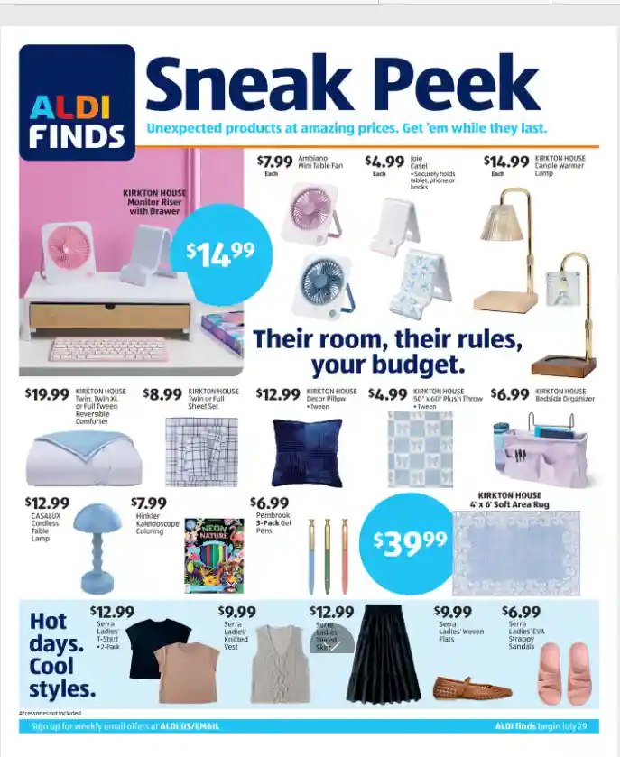 Aldi Weekly Ad Early Preview