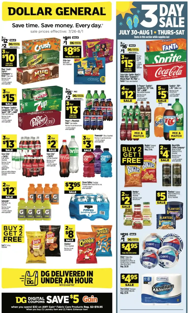 Dollar General Weekly Ad Early Preview