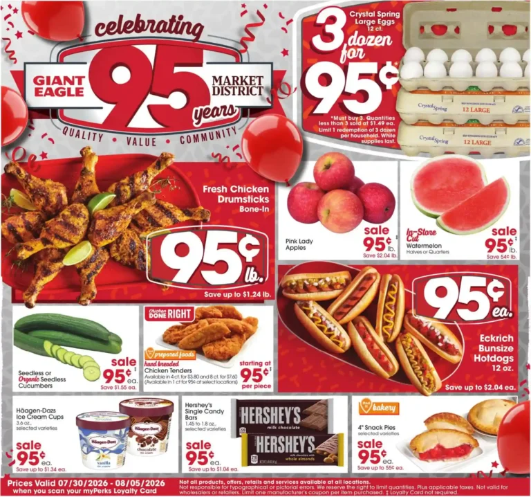 Giant Eagle Weekly Ad Early Preview