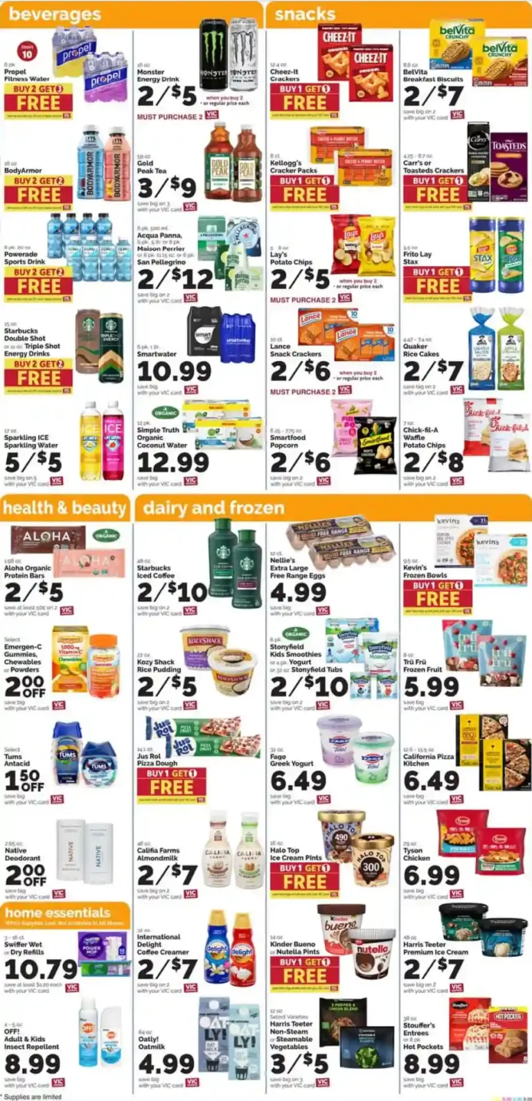 Harris Teeter Weekly Ad Early Preview