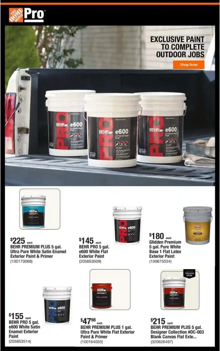 Home Depot Weekly Ad Early Preview