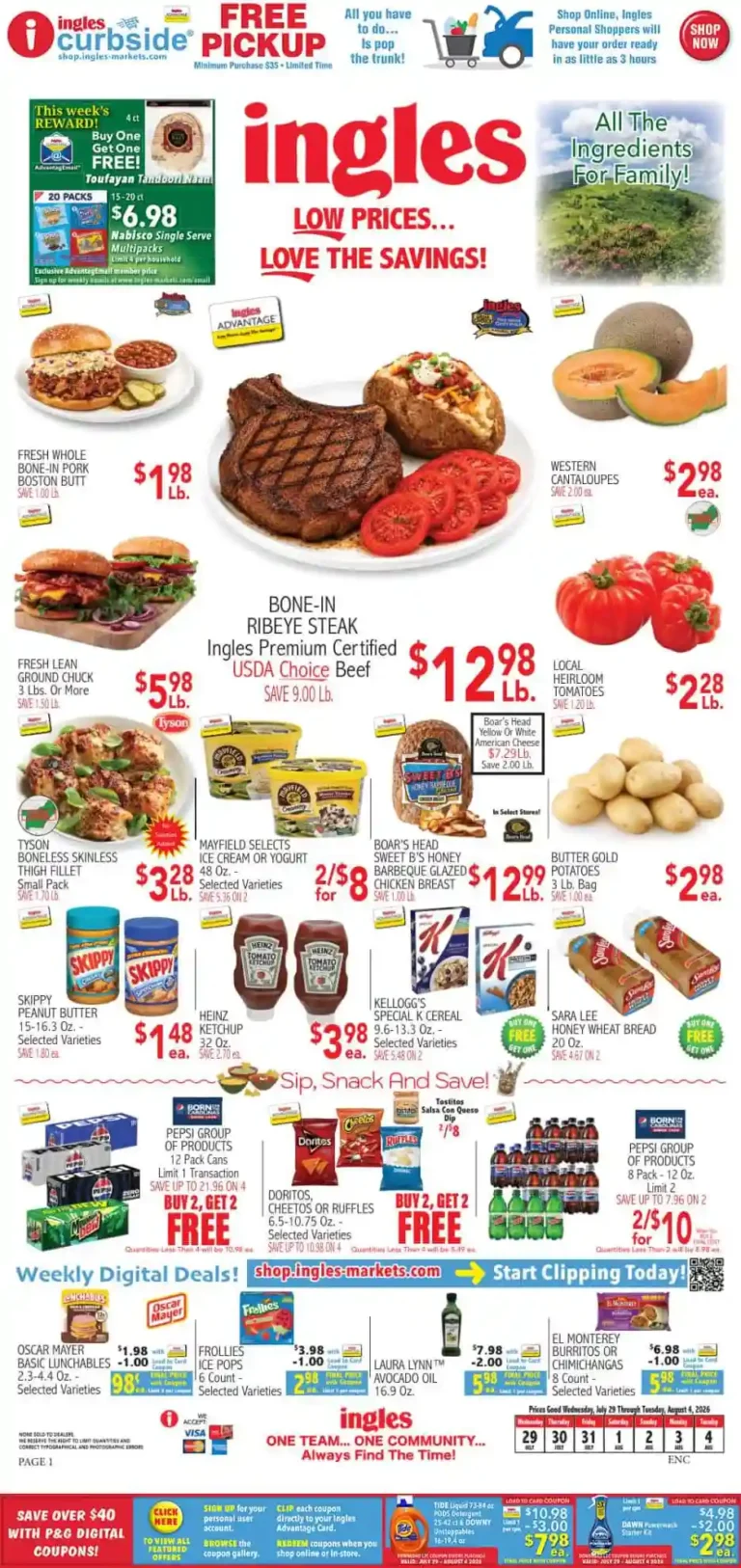Ingles Weekly Ad Early Preview