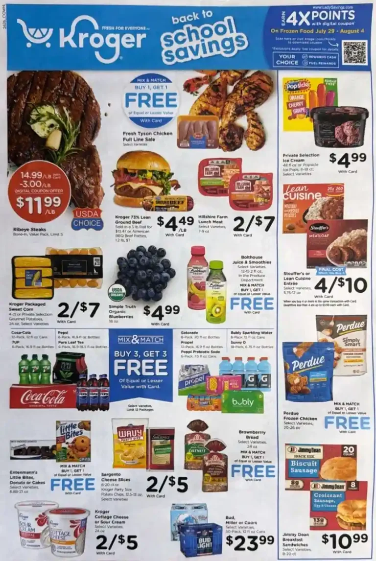 Kroger Weekly Ad Early Preview