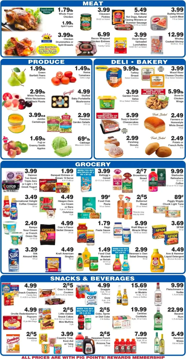 Piggly Wiggly Weekly ad Early Preview