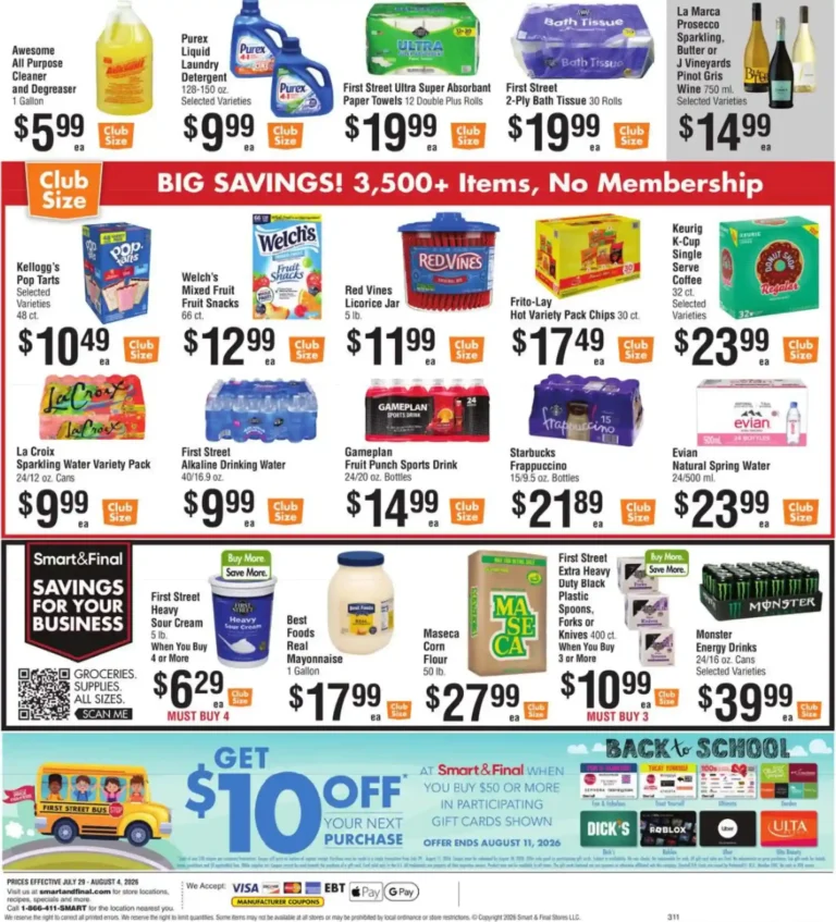 Smart and Final Weekly Ad Early Preview