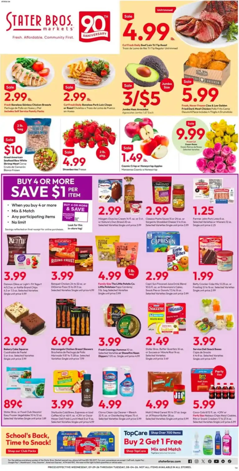 Stater Bros Weekly Ad Early Preview