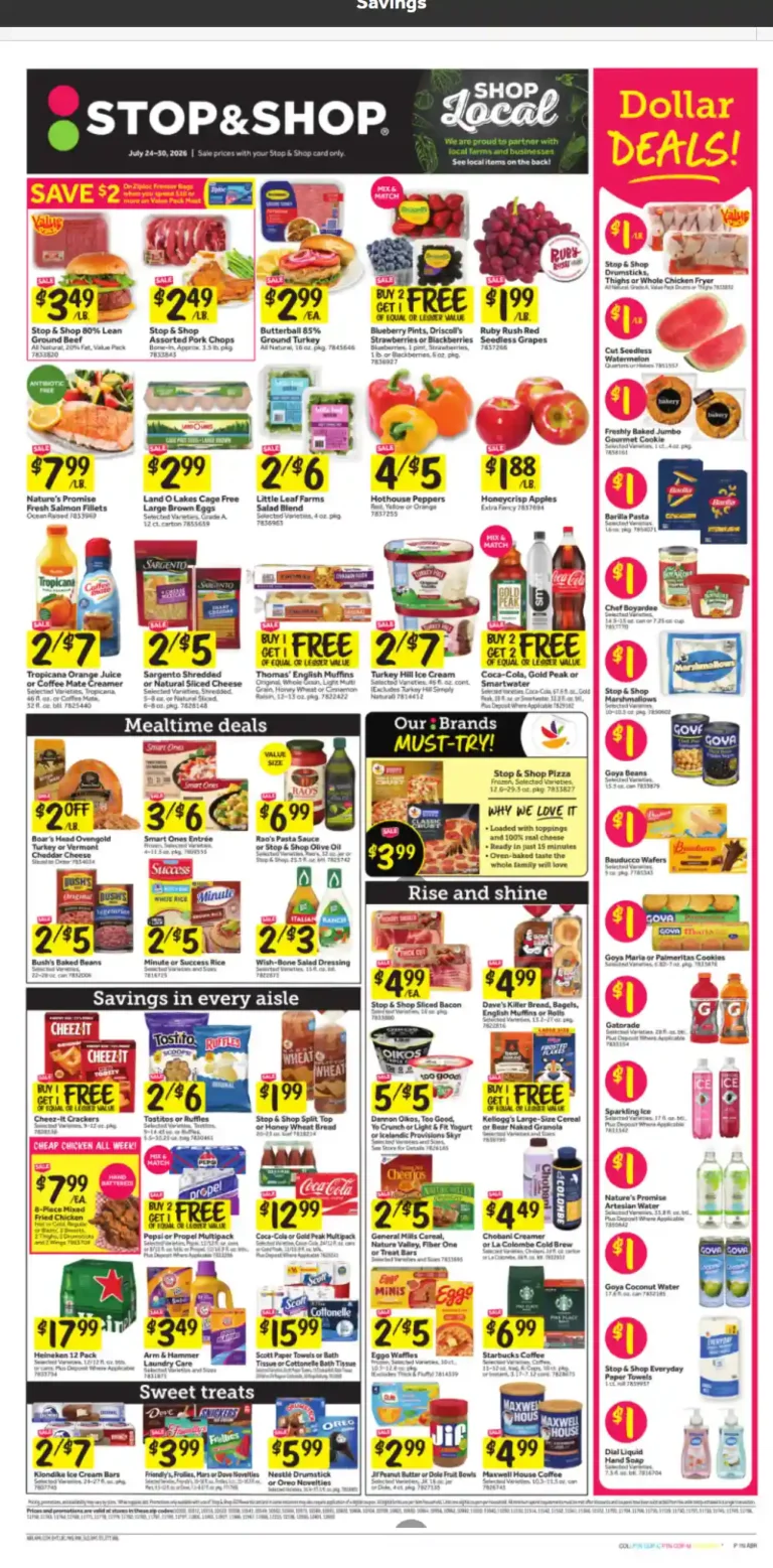 Stop and Shop Weekly Ad Early Preview